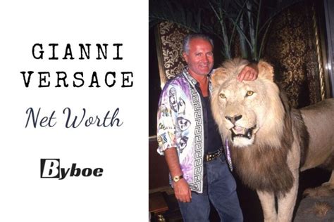 gianni versace antonio|Gianni Versace net worth at death.